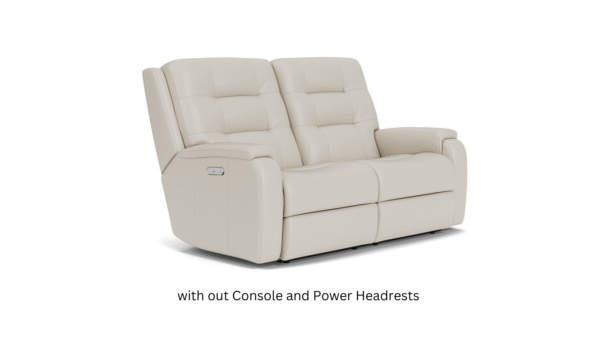 Arlo Power Reclining Loveseat with Power Headrests - Image 3