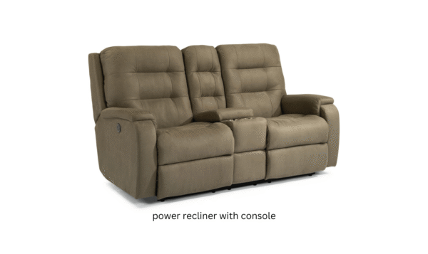 Arlo Power Reclining Loveseat with Power Headrests - Image 4