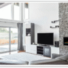 Dimplex Prism Series Linear Electric Fireplace in Black