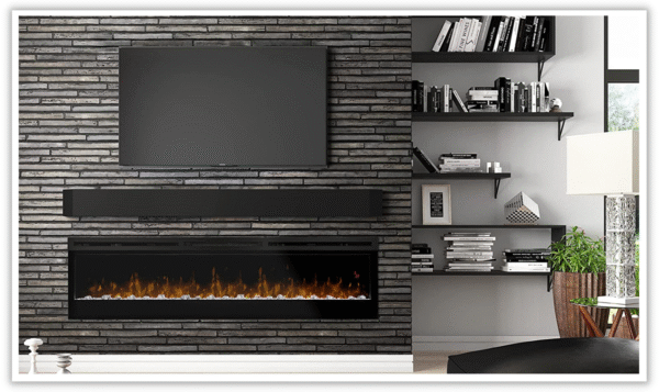 Dimplex Prism Series Linear Electric Fireplace in Black - Image 3