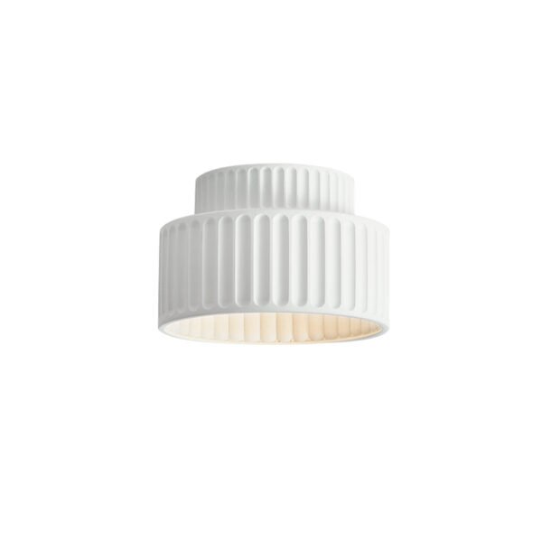Nordic Cream Style 2-Layer Flush Mount Ceramic Ceiling Light - Image 19