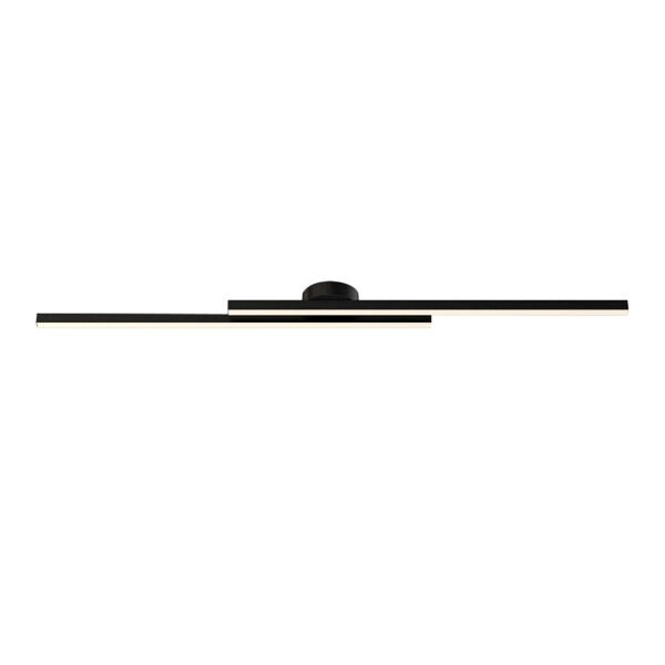 Long Strip LED Black Flush Mount - Image 9