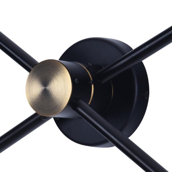 Modern House 2/3 Lights Black Linear Wall Sconce Light - Image 8