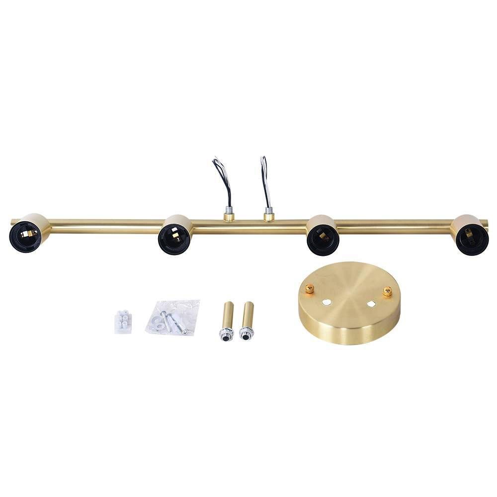 Retro Chic 4-Light Dimmable Gold Armed Wall Sconce Lighting - Image 10