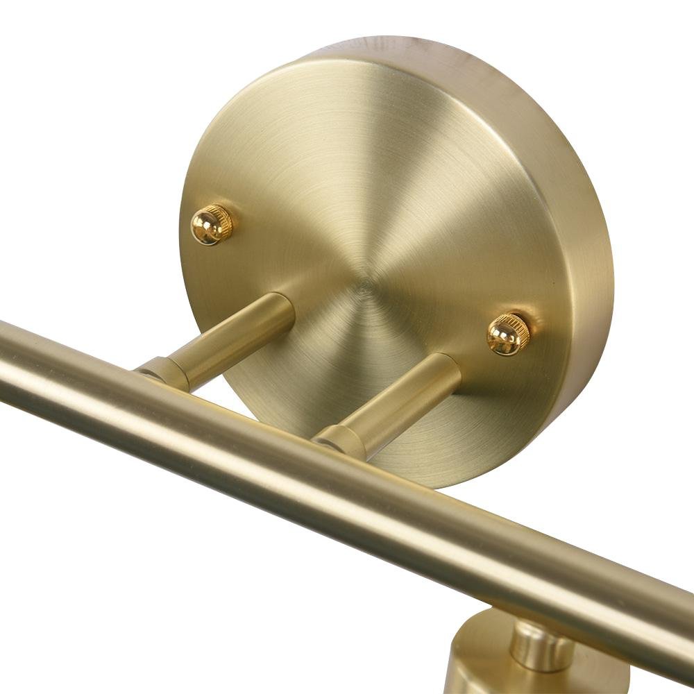 Retro Chic 4-Light Dimmable Gold Armed Wall Sconce Lighting - Image 6