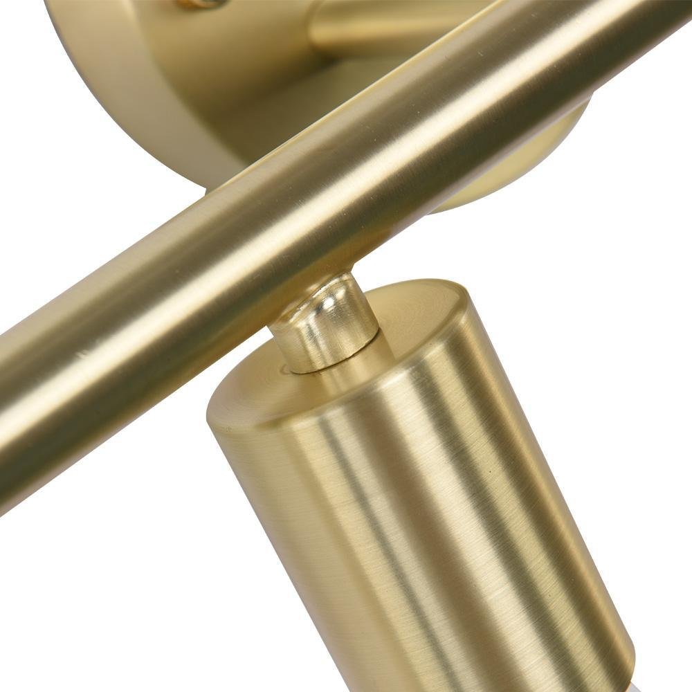 Retro Chic 4-Light Dimmable Gold Armed Wall Sconce Lighting - Image 7