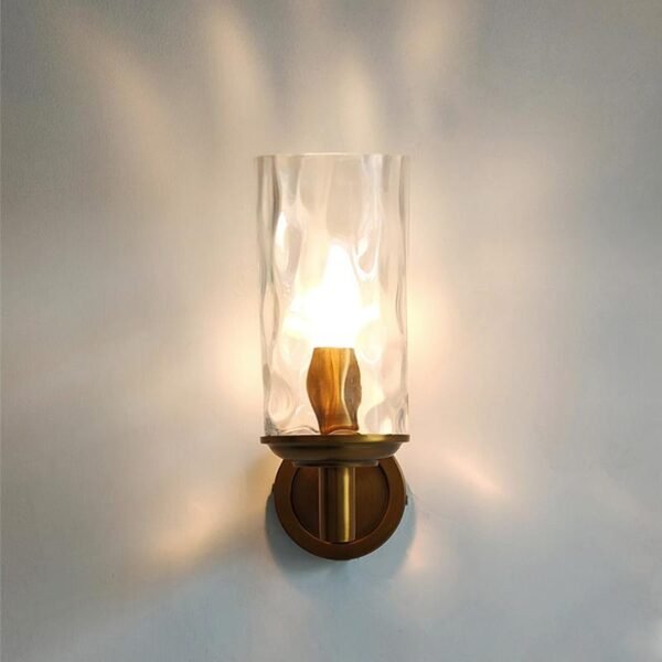 One Light Armed Wall sconces in Glass Shade - Image 7