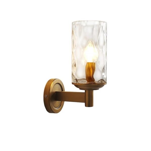 One Light Armed Wall sconces in Glass Shade - Image 9