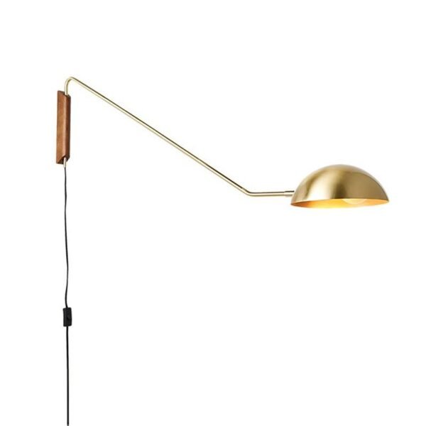 1-Light Long Arm Twist Wall Light - Image 9