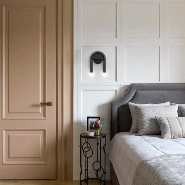 2-Light Arched Wall Sconce in U Shape - Image 5