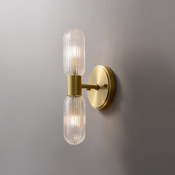 2-Light Cylinder Wall Sconce Up and Down - Image 7