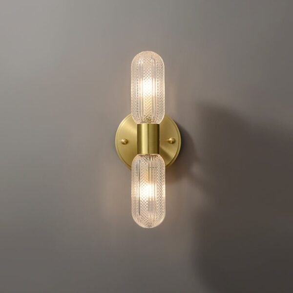 2-Light Cylinder Wall Sconce Up and Down - Image 6