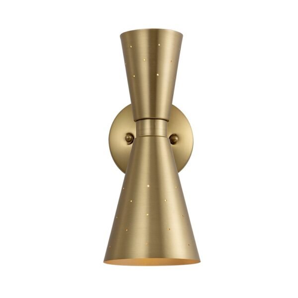 2-Light Starry Hourglass Wall Sconce - Image 8