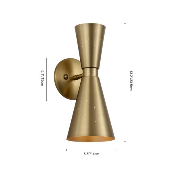 2-Light Starry Hourglass Wall Sconce - Image 17