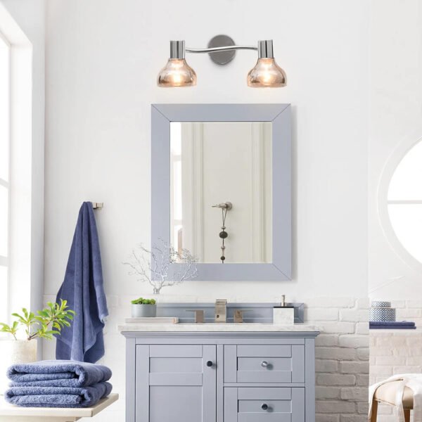 2/4 Light Modern Linear Track Lighting Curved Wall Sconces - Image 4