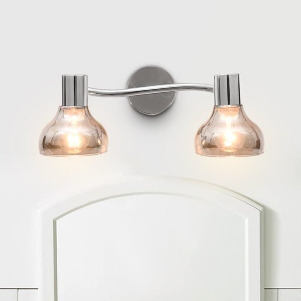 2/4 Light Modern Linear Track Lighting Curved Wall Sconces - Image 5