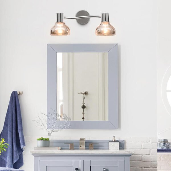 2/4 Light Modern Linear Track Lighting Curved Wall Sconces - Image 2