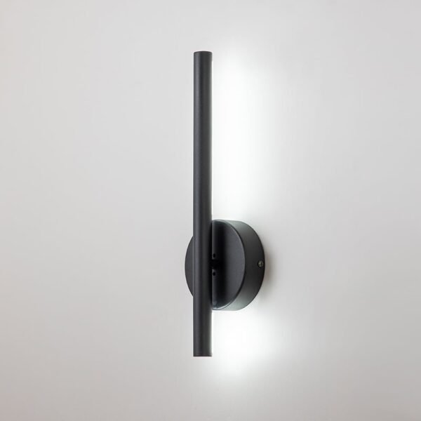 Black LED Armed Wall Sconce - Image 4