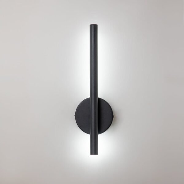 Black LED Armed Wall Sconce - Image 5