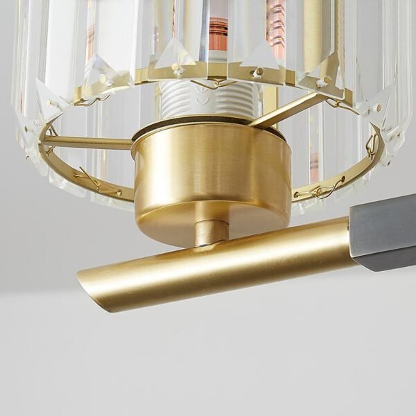 One Light Clear Crystal Shade Wall Sconce - Image 10