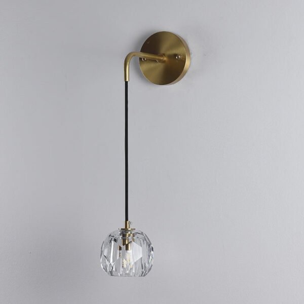 Crystal 1-light Mini Wall Sconce - Image 5