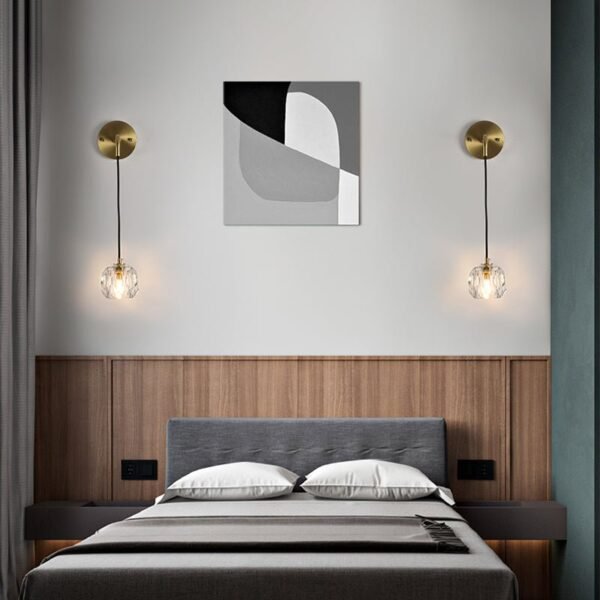 Crystal 1-light Mini Wall Sconce - Image 3