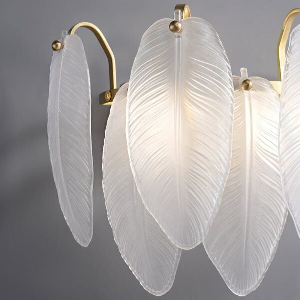 Feather-shaped Wall Sconce - Image 4