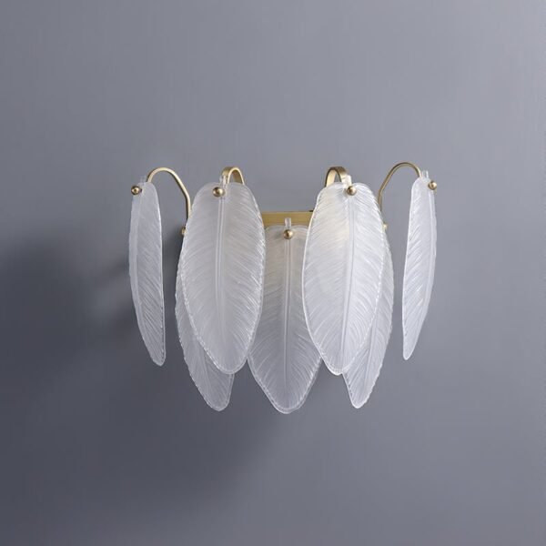 Feather-shaped Wall Sconce - Image 8