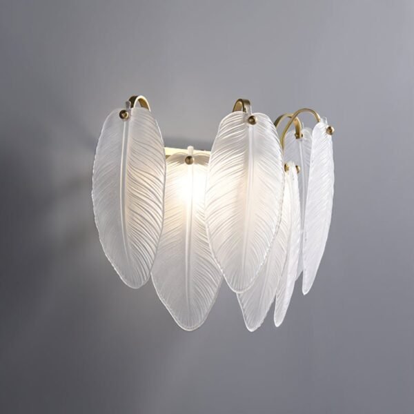 Feather-shaped Wall Sconce - Image 7