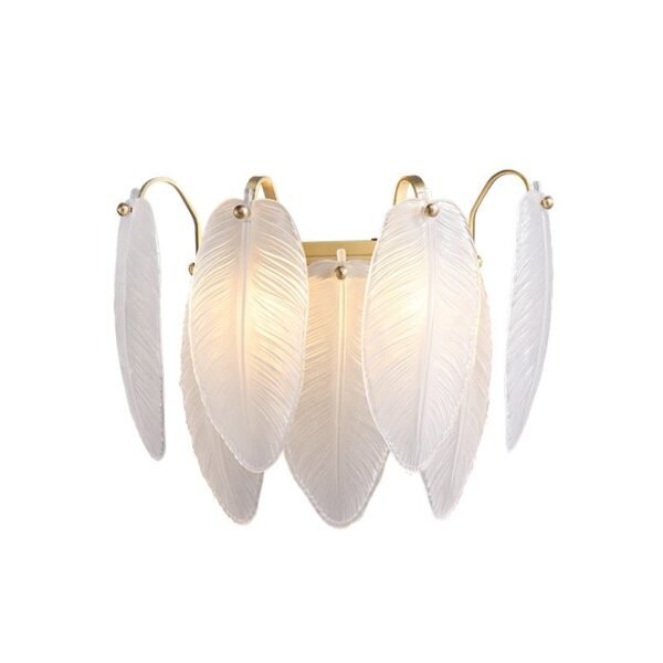 Feather-shaped Wall Sconce - Image 9
