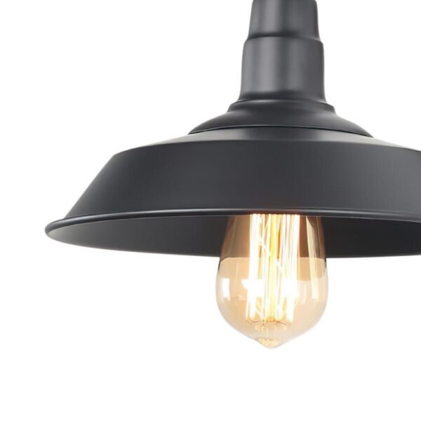 Industrial Black Single Sconce Light - Image 6
