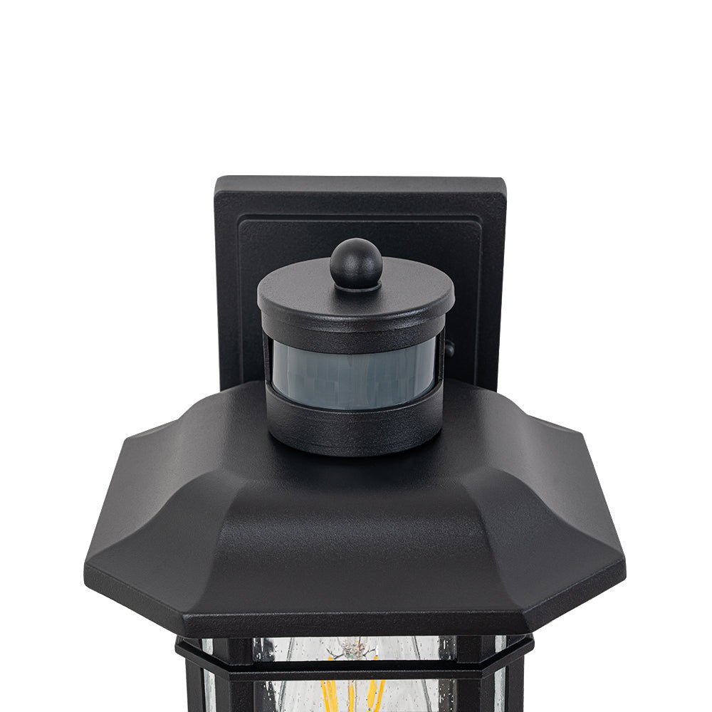 IP20 Seeded Glass Outdoor Wall Sconce - Image 11