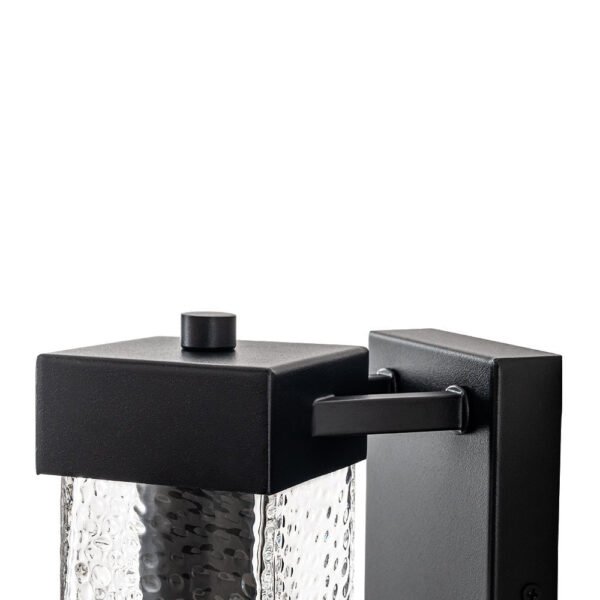 IP23 Cuboid Ripple Glass Outdoor Wall Sconce - Image 14