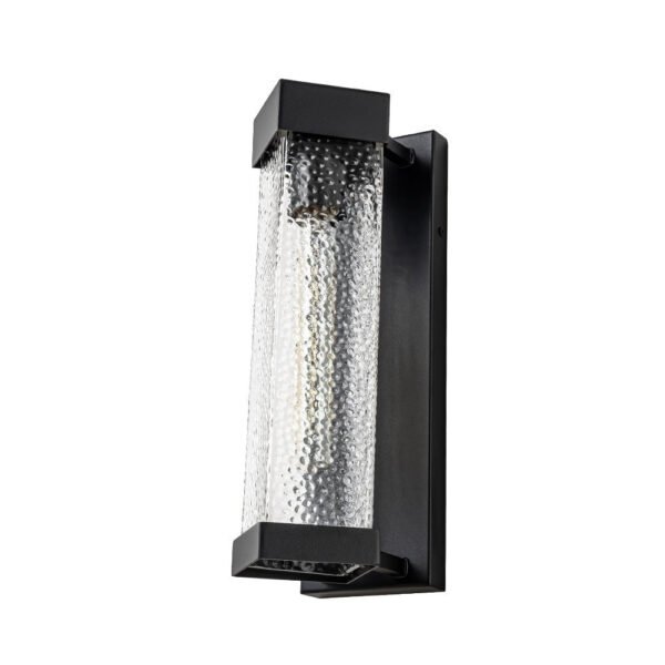 IP23 Cuboid Ripple Glass Outdoor Wall Sconce - Image 9
