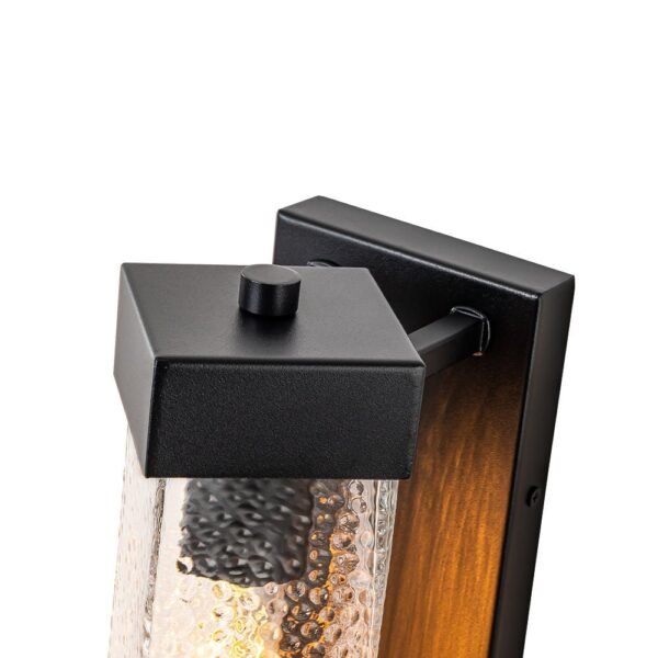 IP23 Cuboid Ripple Glass Outdoor Wall Sconce - Image 11