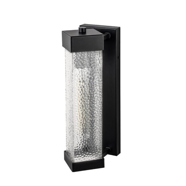 IP23 Cuboid Ripple Glass Outdoor Wall Sconce - Image 7
