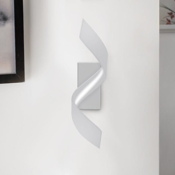 Decorative LED Ribbon Spiral Wall Sconce - Image 8