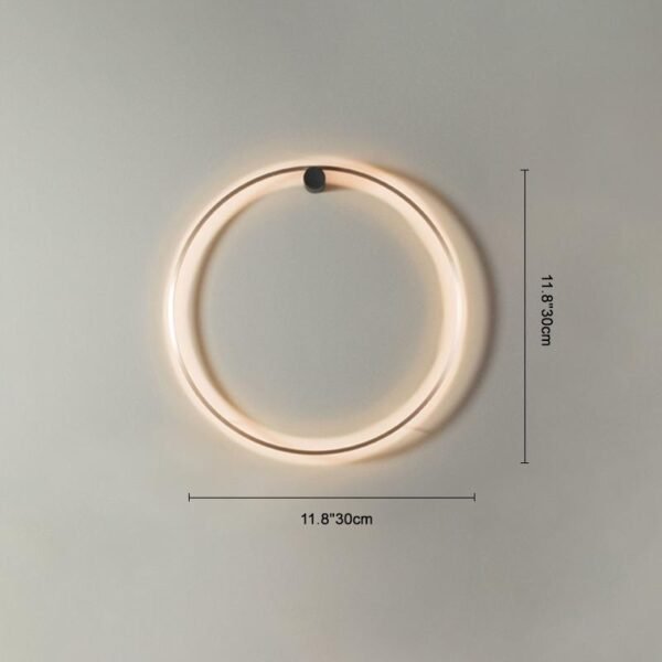 LED Round Circle Ring Wall Sconce - Image 7