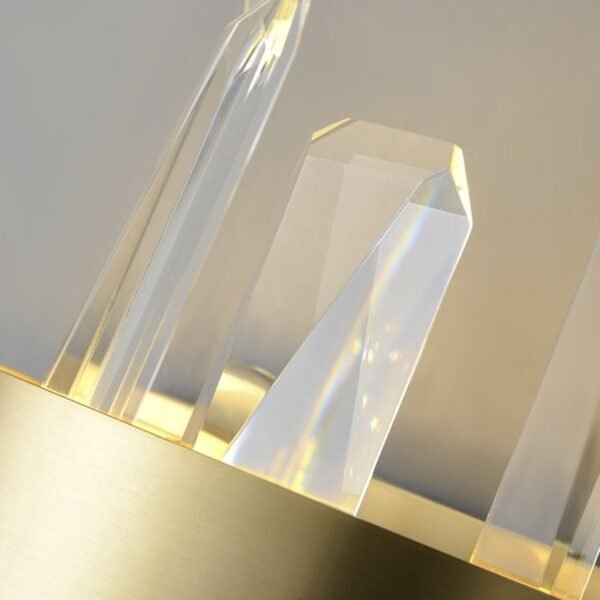 LED Wall Lamp with Crystal Strips - Image 10