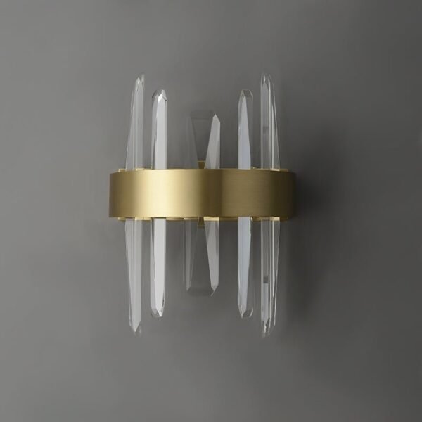 LED Wall Lamp with Crystal Strips - Image 7