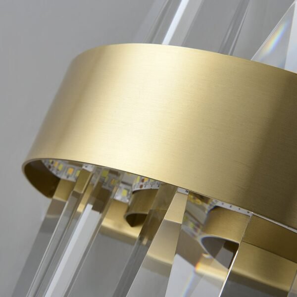 LED Wall Lamp with Crystal Strips - Image 9