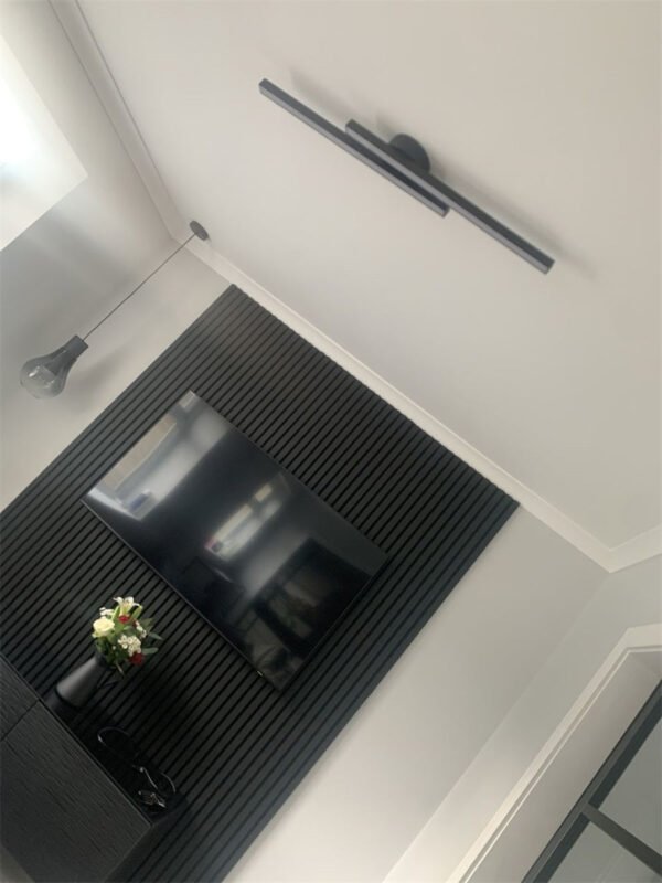 Long Strip LED Black Flush Mount - Image 4