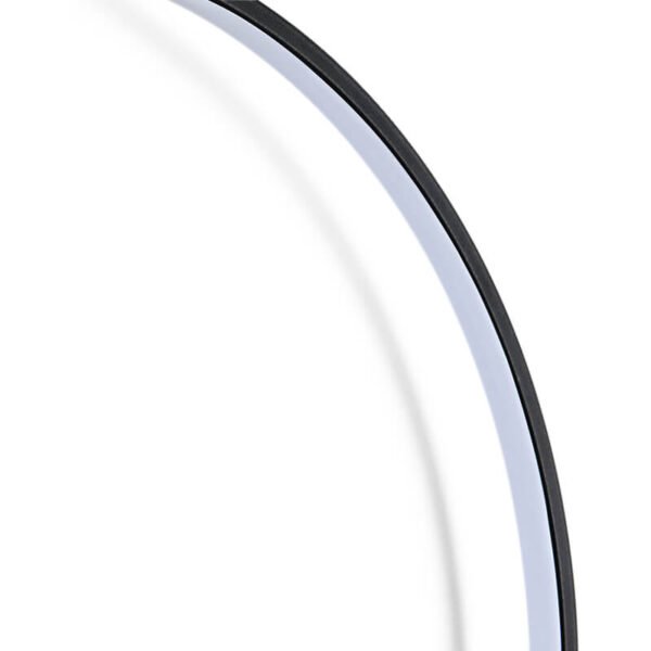Minimalist Background Black LED Round Mood Wall Sconce - Image 10