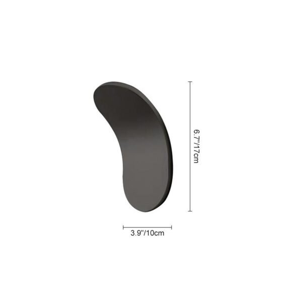 Minimalist Modern Wall Sconce in Black/White Finish - Image 13