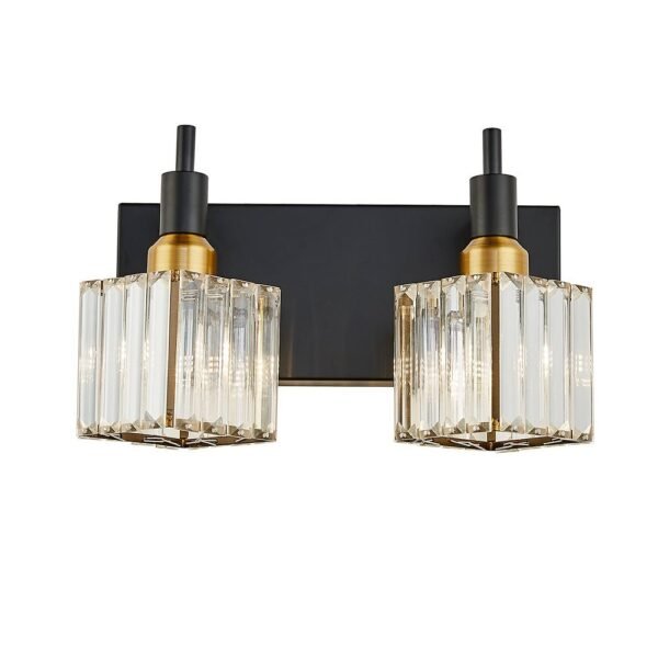 Modern Glam Crystal Wall Sconce Bathroom Vanity Light - Image 20