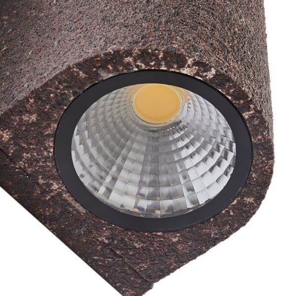 Modern LED Cylinder Stone Wall Sconce - Image 13