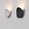 Modern Round Wall Sconce with Solar Shape