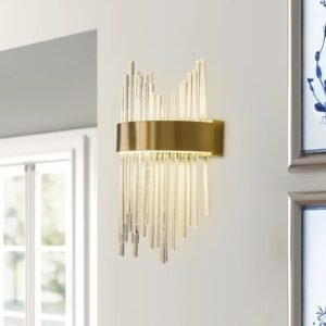 Multiple Glass Strips LED Wall Sconces