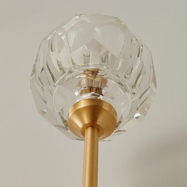 Needle Wall Sconce with Crystal Shade - Image 10