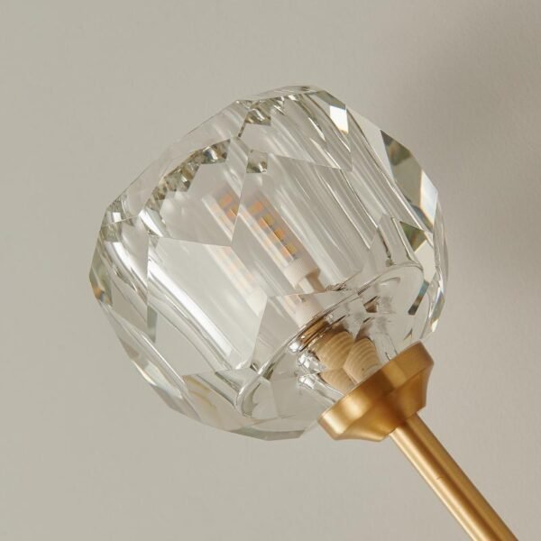 Needle Wall Sconce with Crystal Shade - Image 9